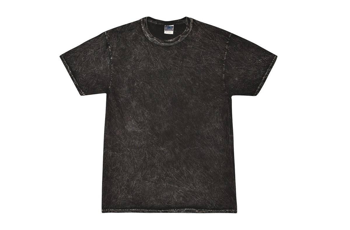 Rainbow Tie Dye T-Shirt | MINERAL BLACK