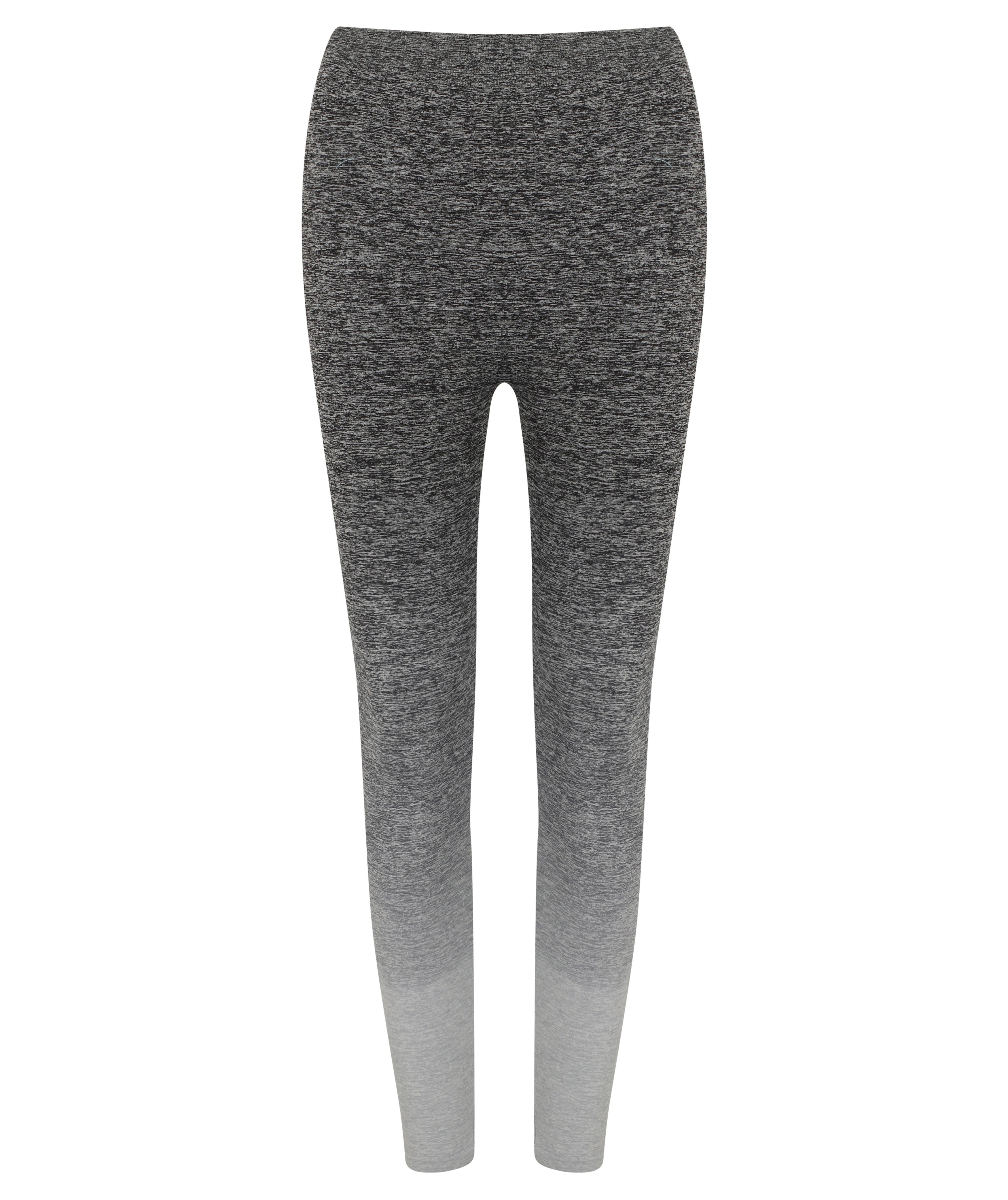 Ladies Seamless Fade Out Leggings | DARK GREY/LIGHT GREY MARL