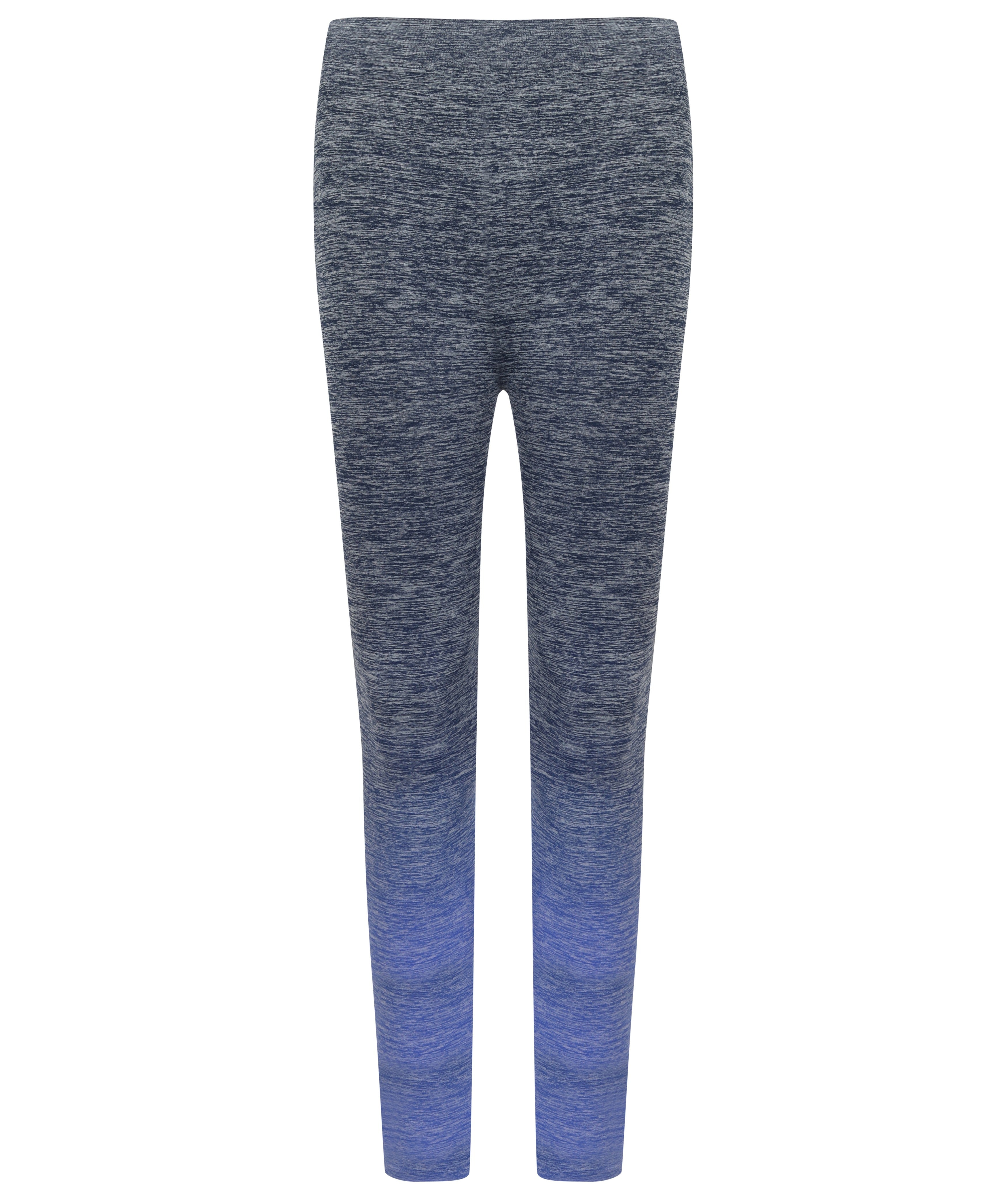Ladies Seamless Fade Out Leggings | NAVY/BLUE MARL