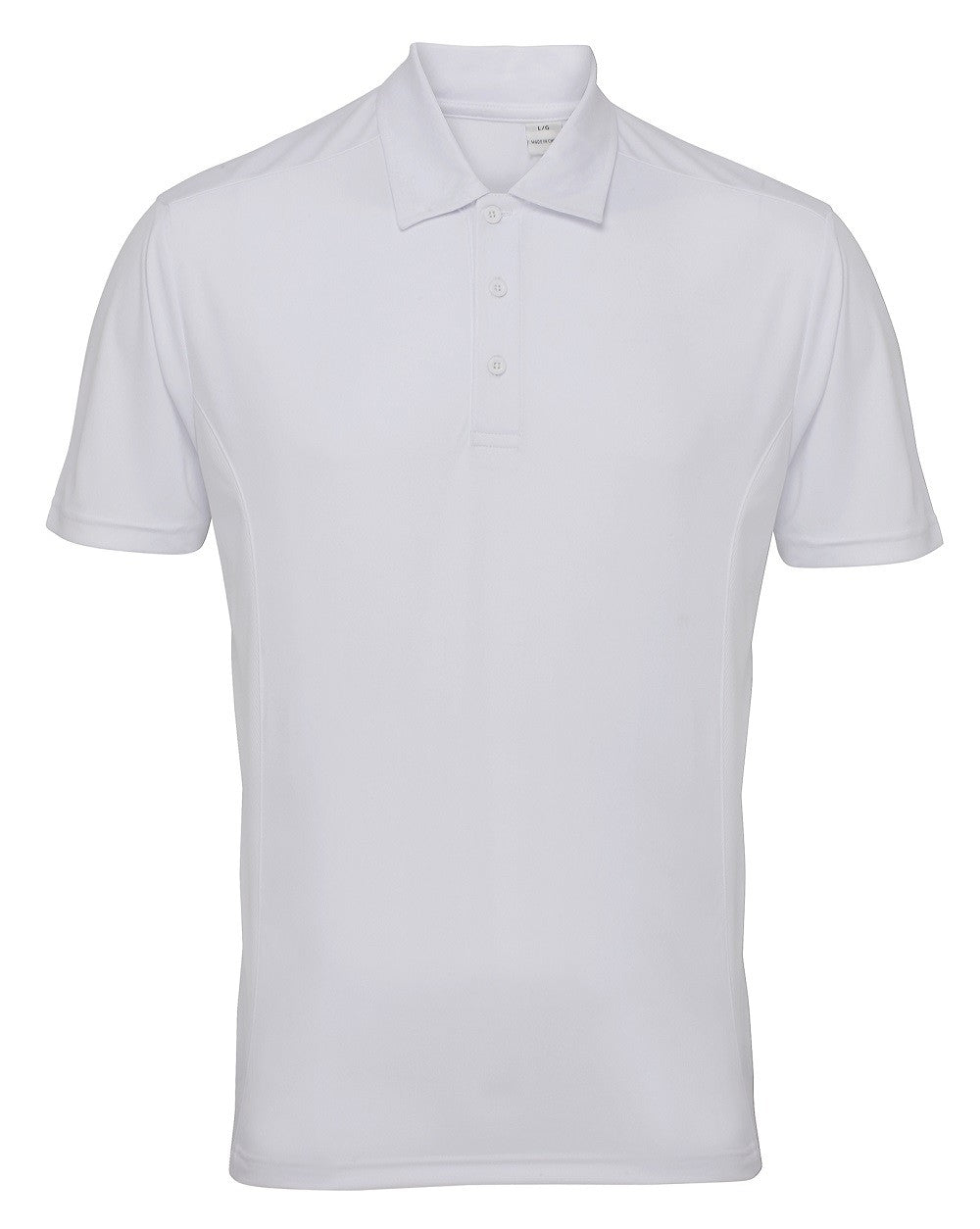 Panelled Polo | WHITE