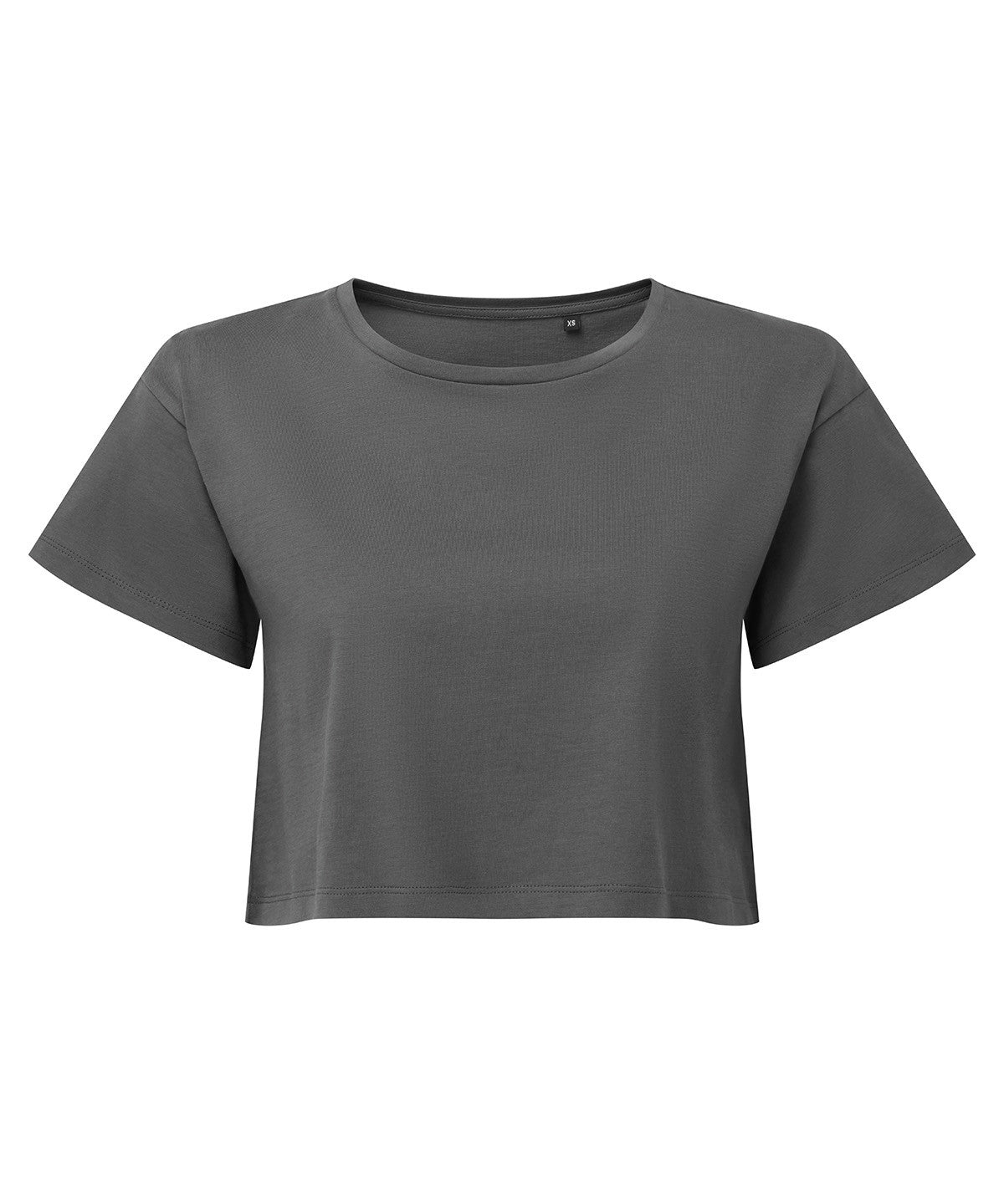 Ladies Crop Top | CHARCOAL