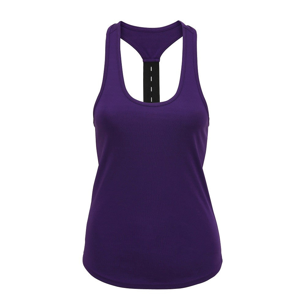 Women's Performance Strap Back Vest | PURPLE
