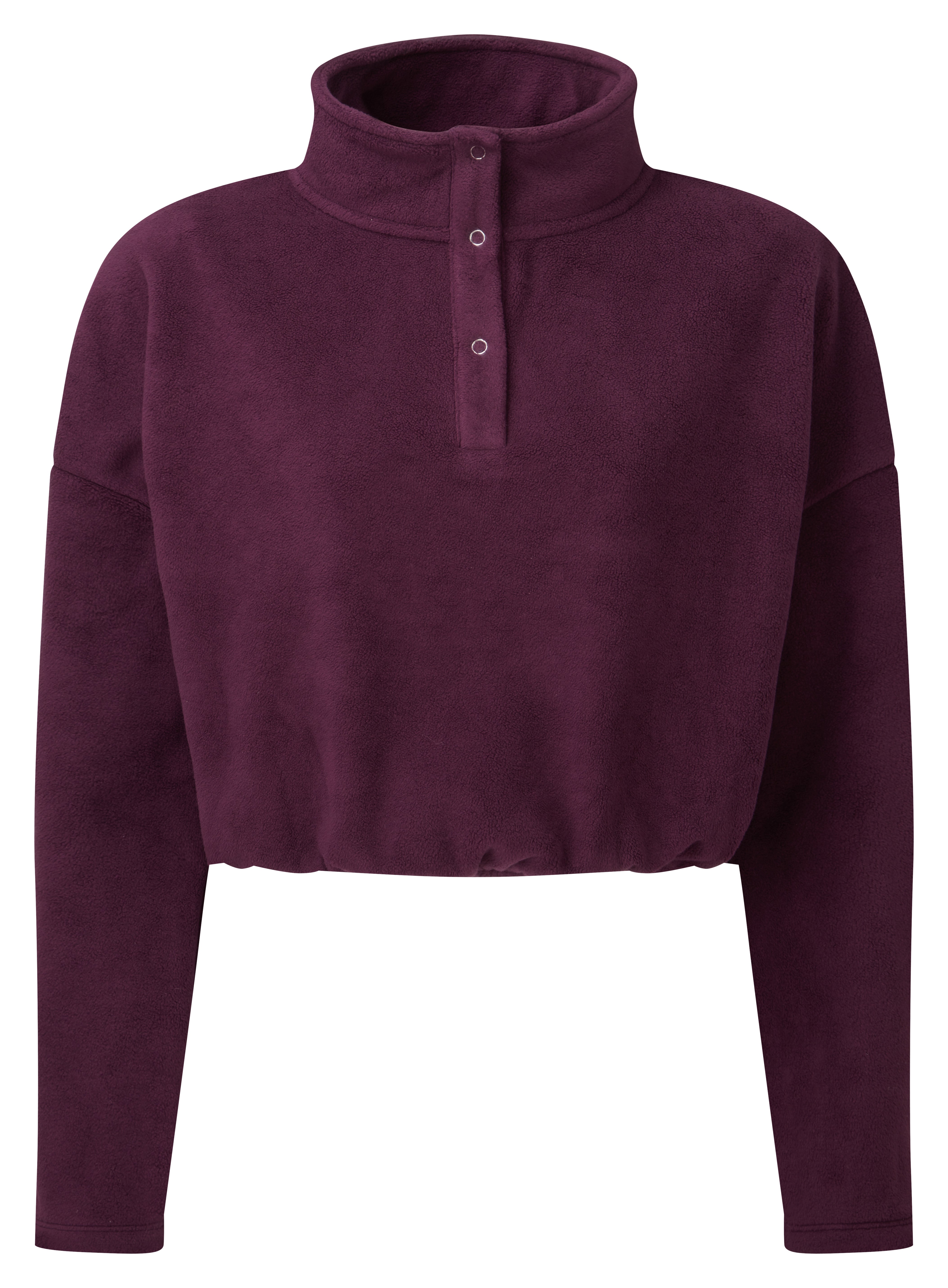 Cropped Fleece | MULBERRY