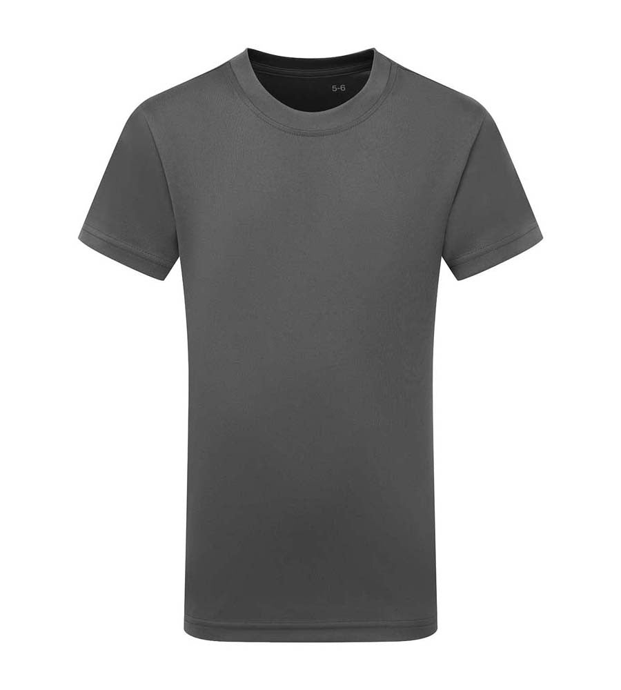 Kids Performance T Shirt | CHARCOAL