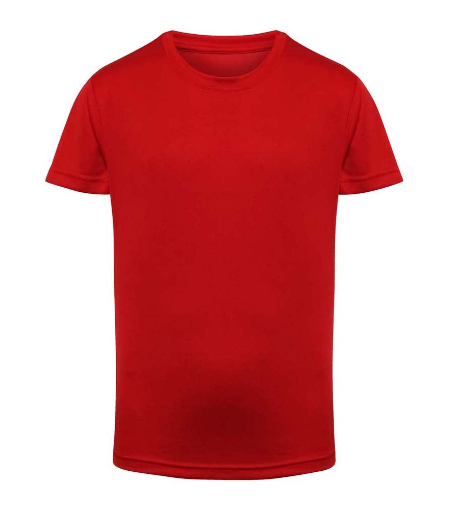 Kids Performance T Shirt | FIRE RED