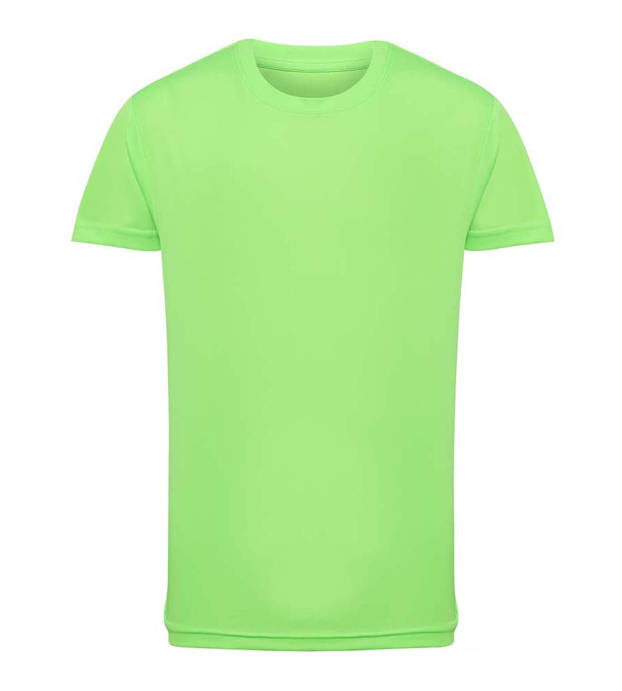 Kids Performance T Shirt | LIGHTNING GREEN