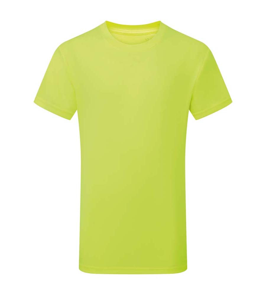 Kids Performance T Shirt | LIGHTNING YELLOW