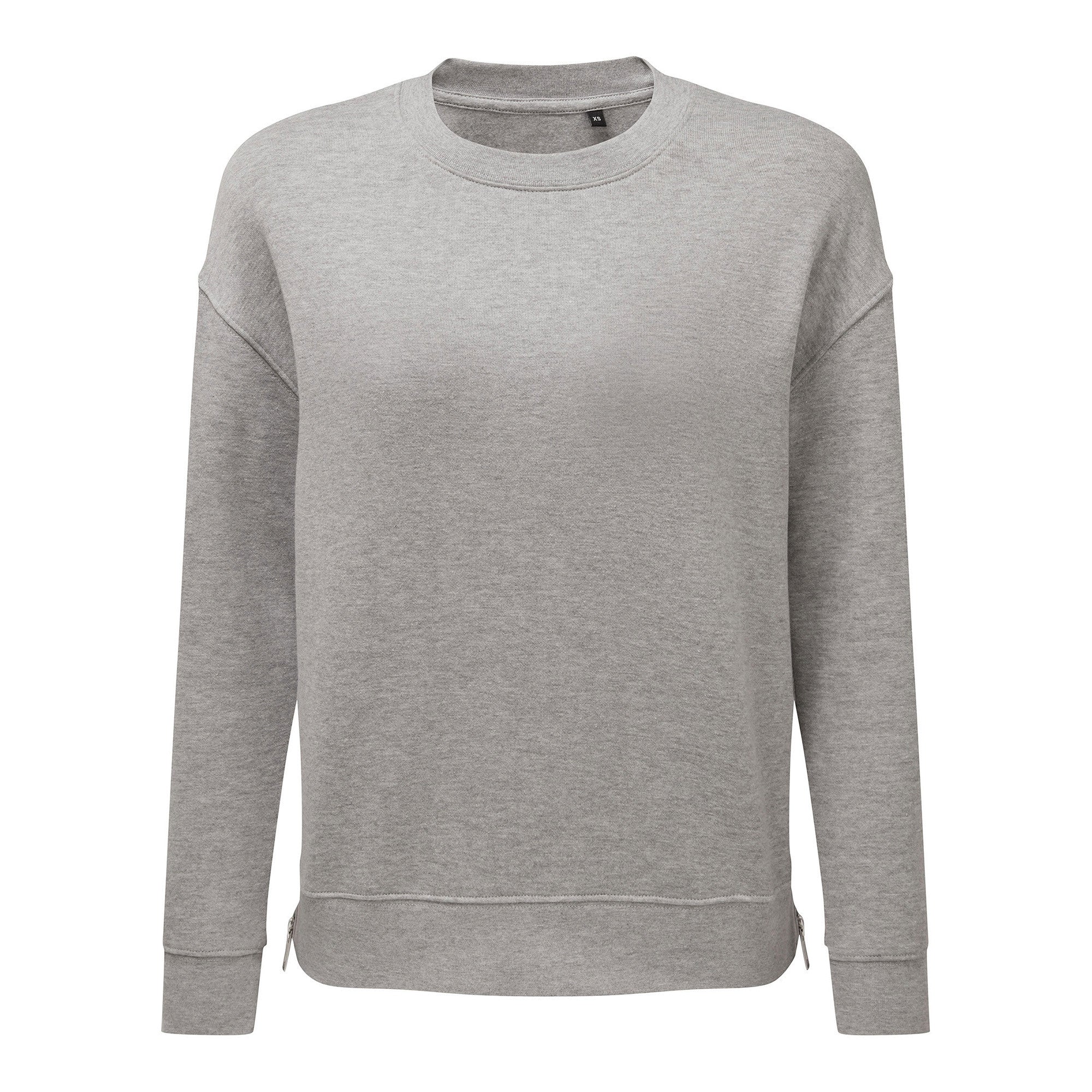 Womens TriDri Recycled Chill Zip Sweatshirt | HEATHER GREY