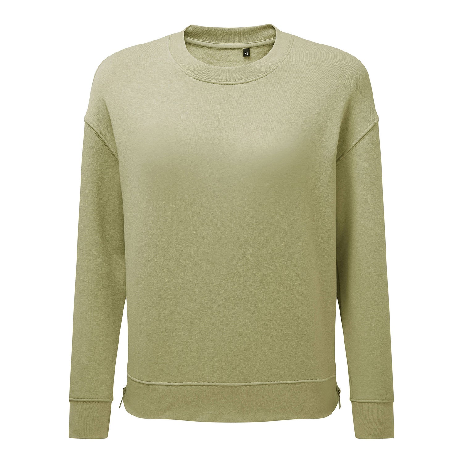 Womens TriDri Recycled Chill Zip Sweatshirt | SAGE GREEN