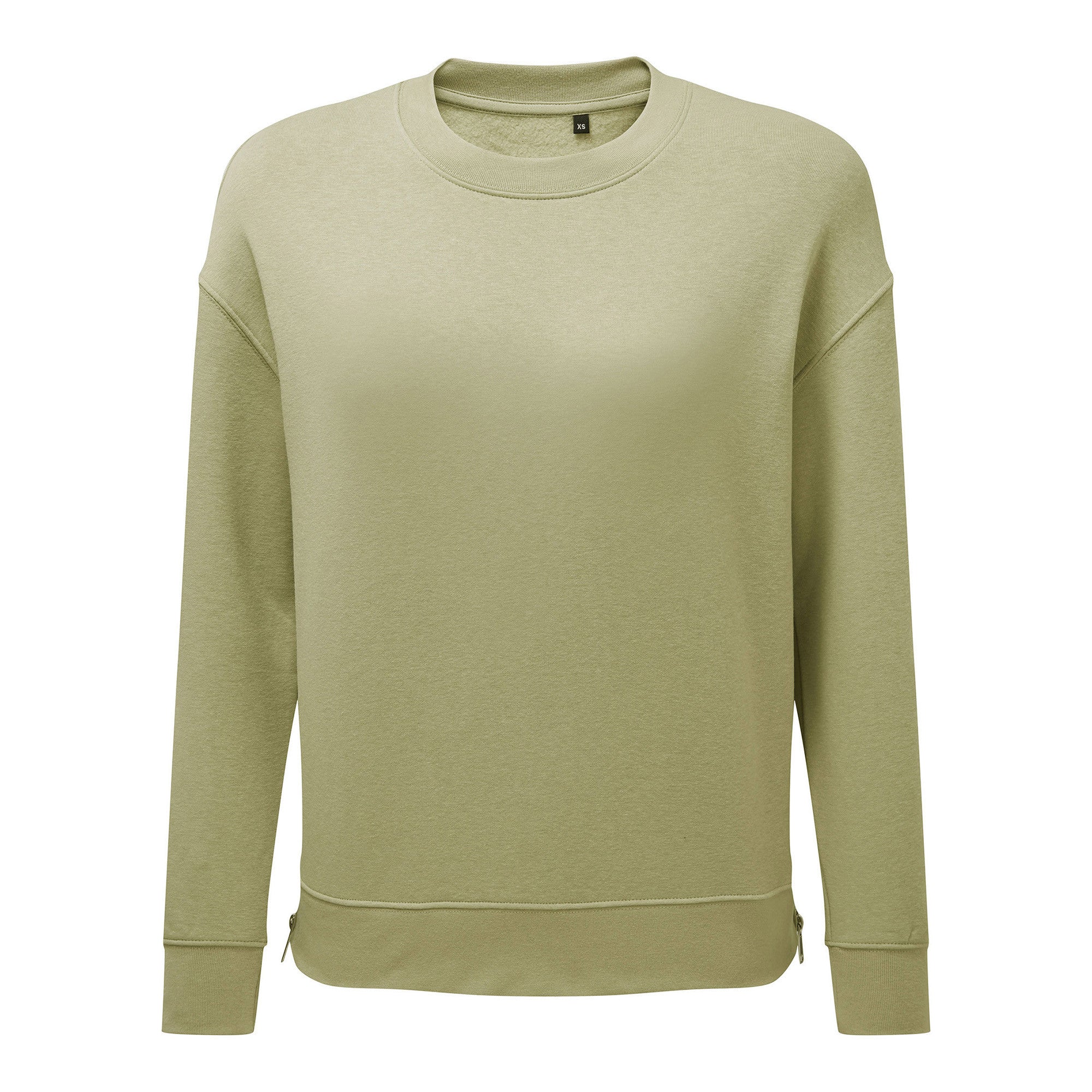 Womens TriDri Recycled Chill Zip Sweatshirt | SAGE GREEN