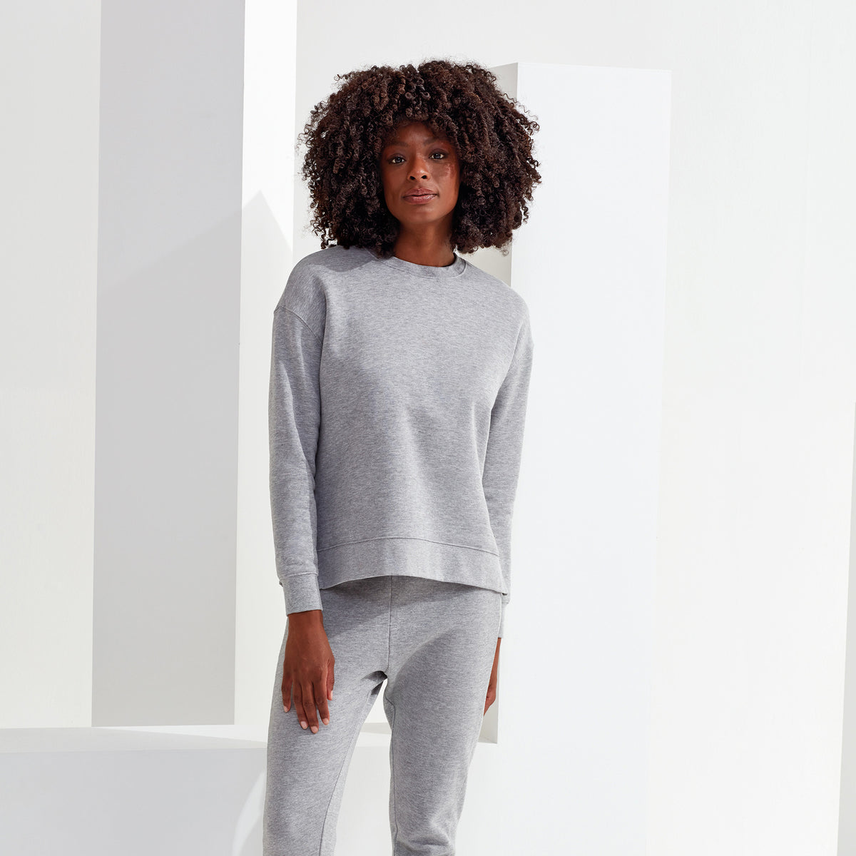 Womens TriDri Recycled Chill Zip Sweatshirt | WHITE
