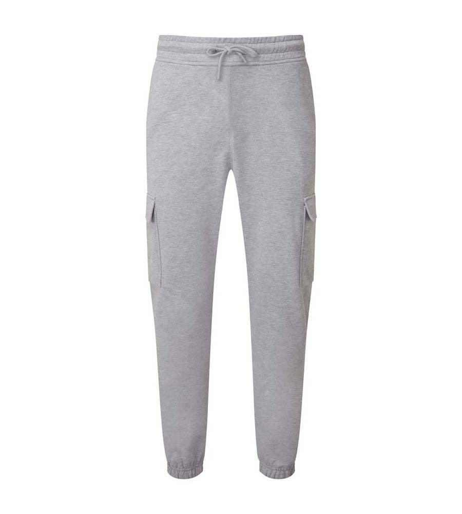 TriDri Cargo Recycled Joggers | HEATHER GREY