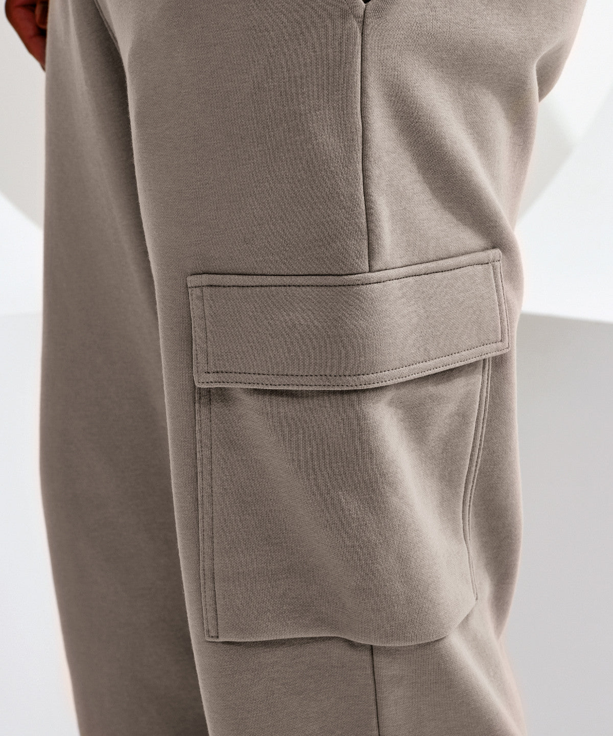 TriDri Cargo Recycled Joggers | STONE