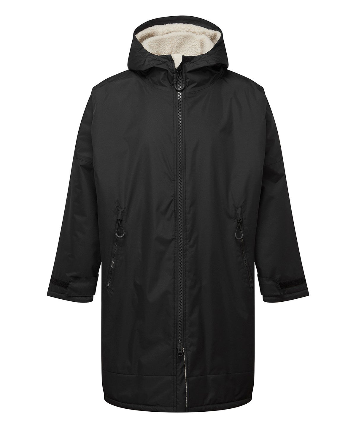 All Seasons Waterproof Changing Robe | BLACK/NATURAL
