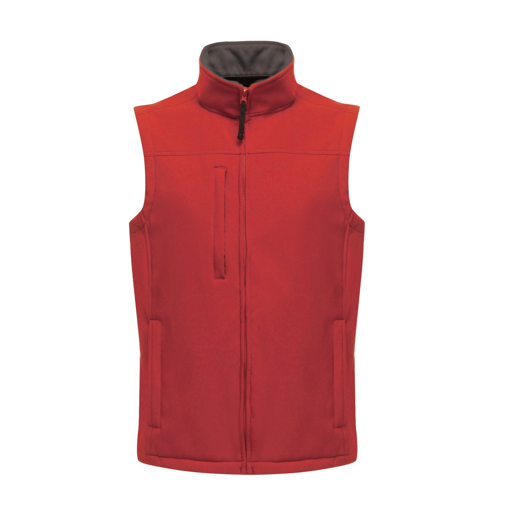 Flux Softshell Bodywarmer | CLASSIC RED/SEAL GREY