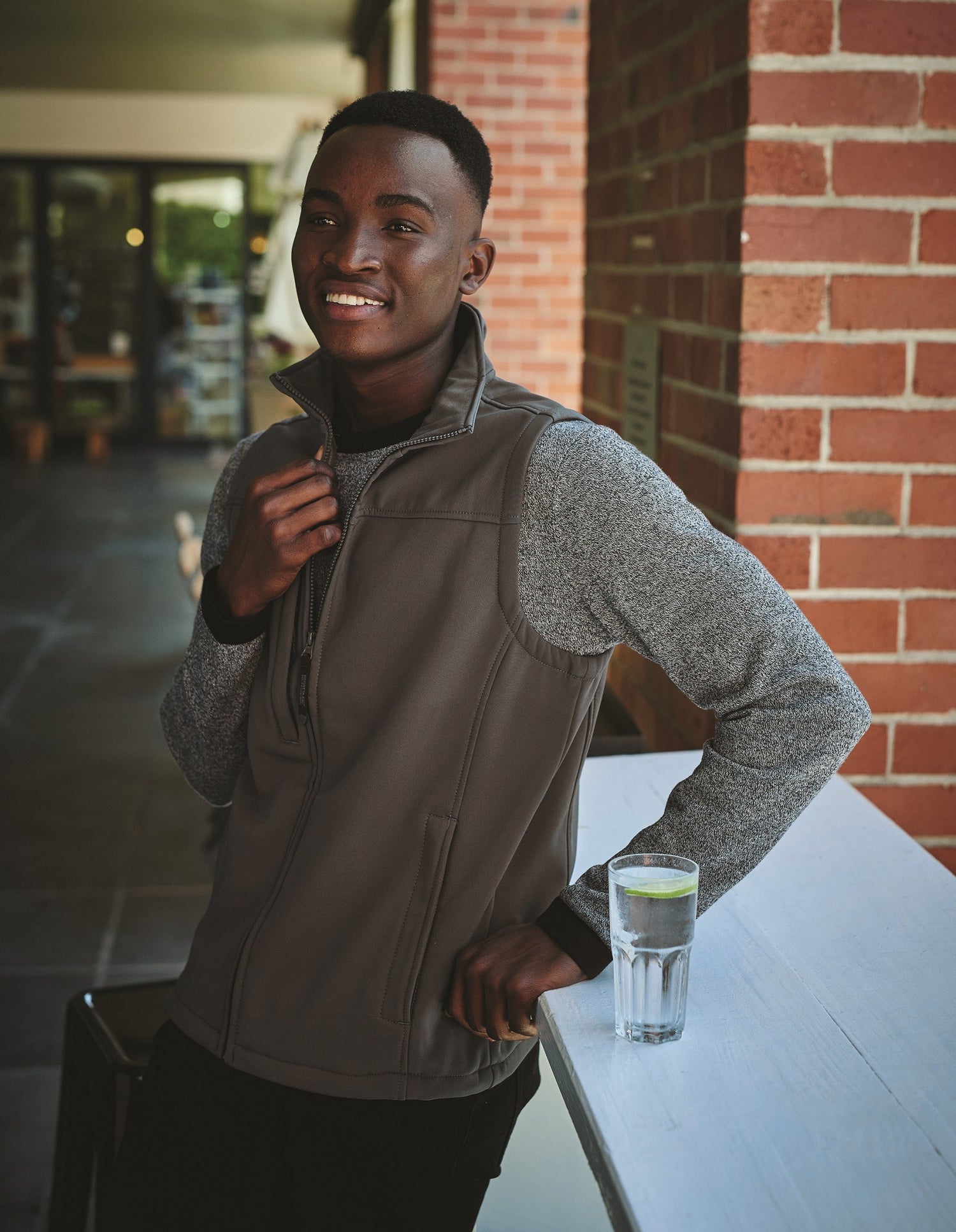 Flux Softshell Bodywarmer | NAVY/NAVY