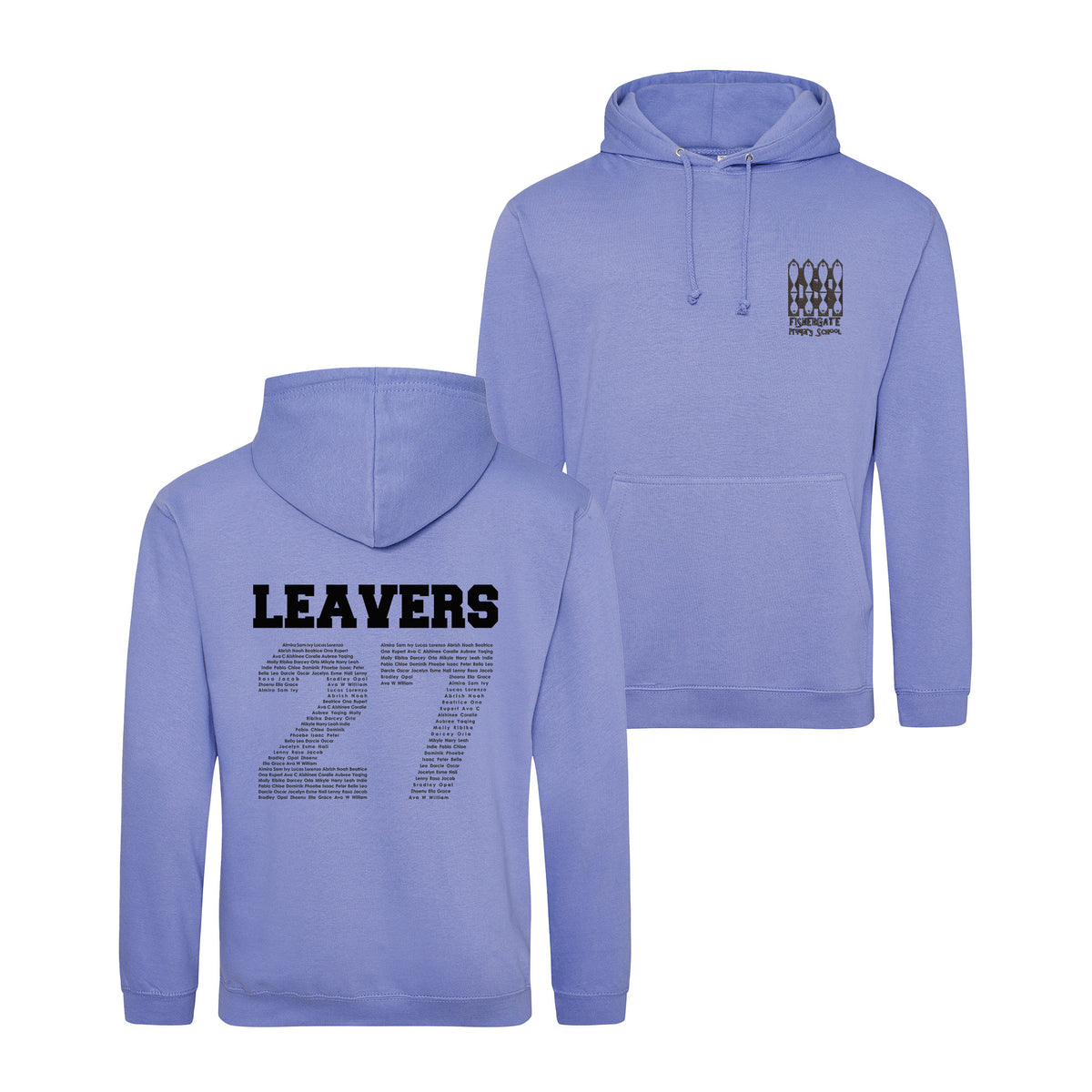 Fishergate School Leavers Hoodie | TRUE VIOLET