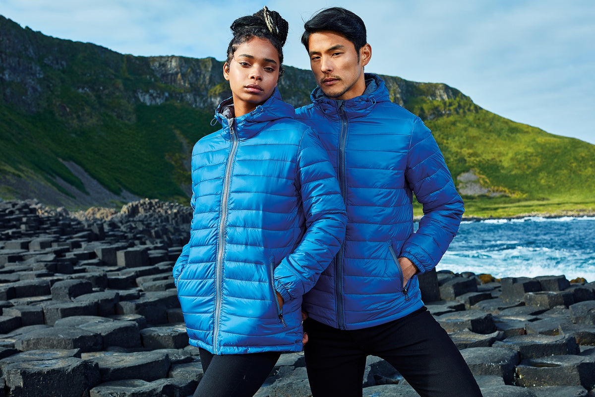 Padded Jacket | BLACK/LIME