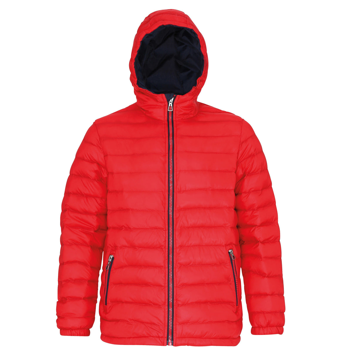 Padded Jacket | RED/NAVY