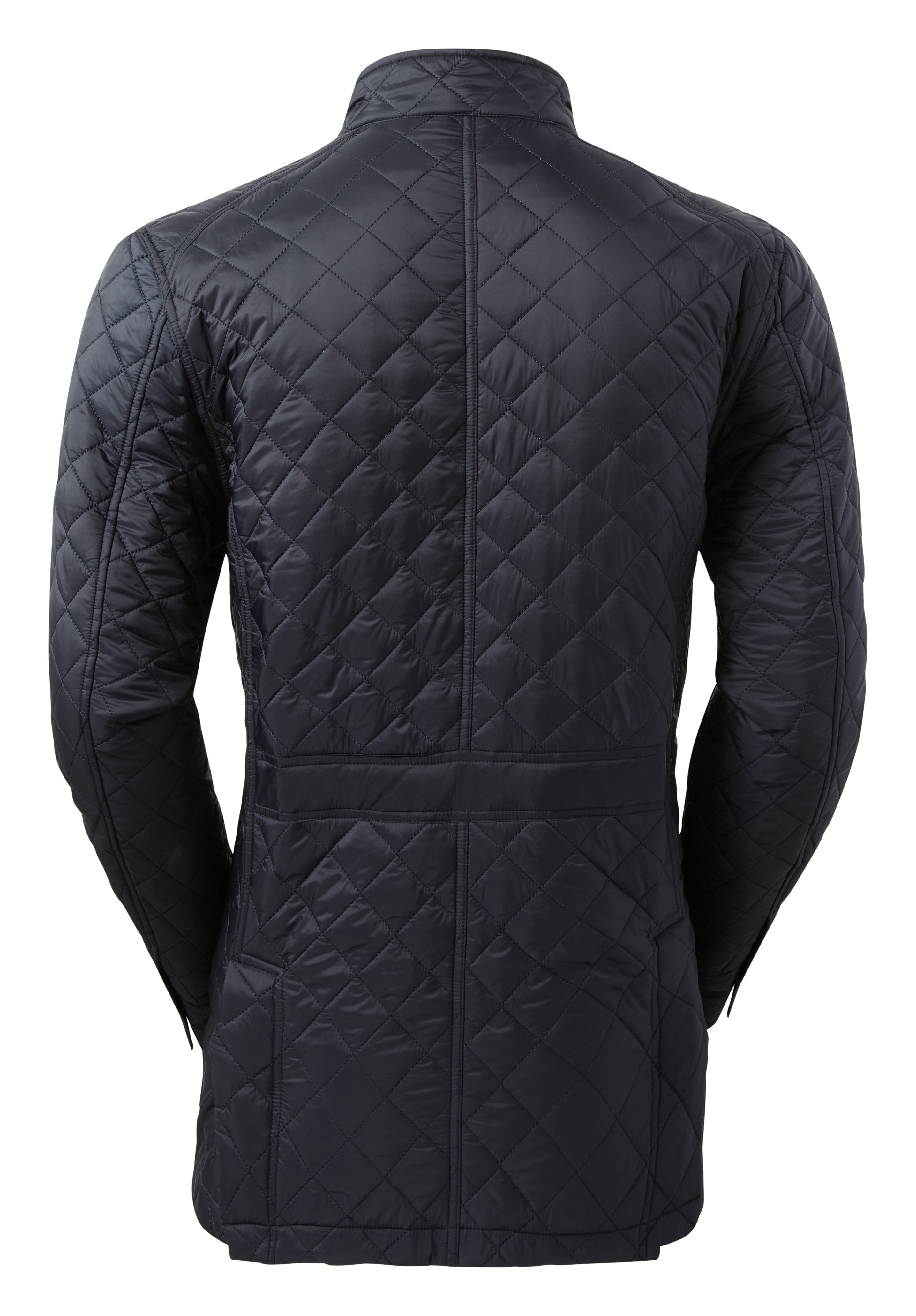 Quartic Quilt Jacket | NAVY