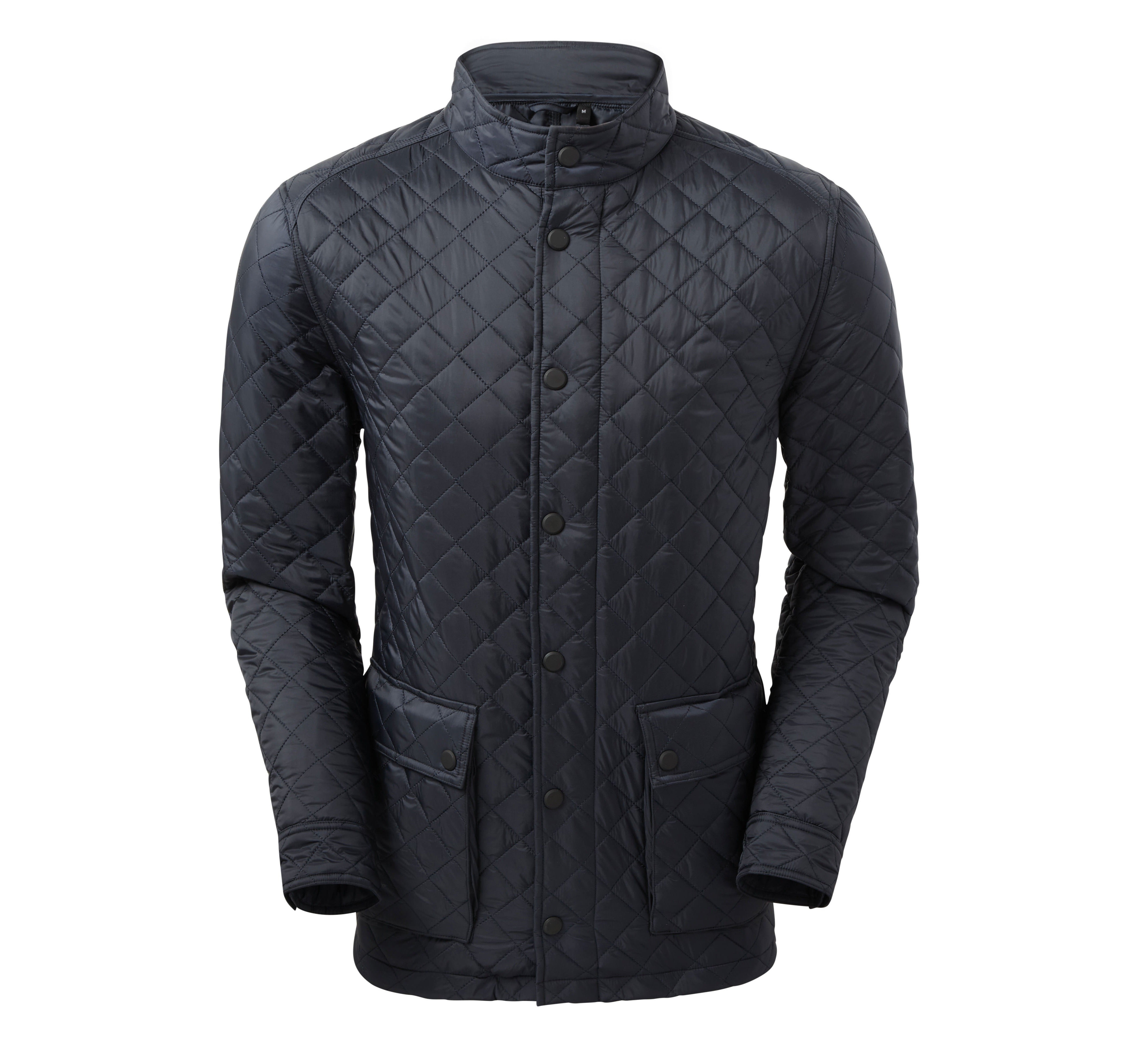 Quartic Quilt Jacket | NAVY