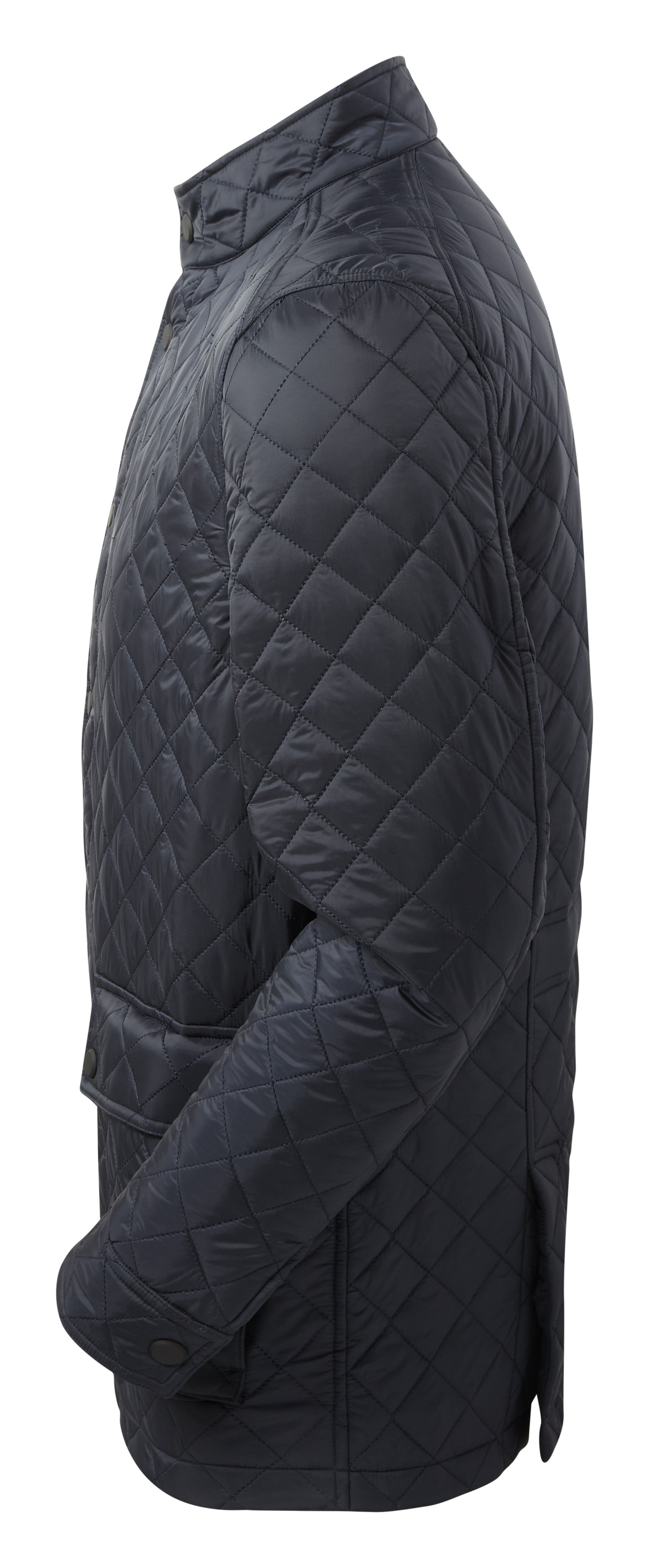 Quartic Quilt Jacket | BLACK