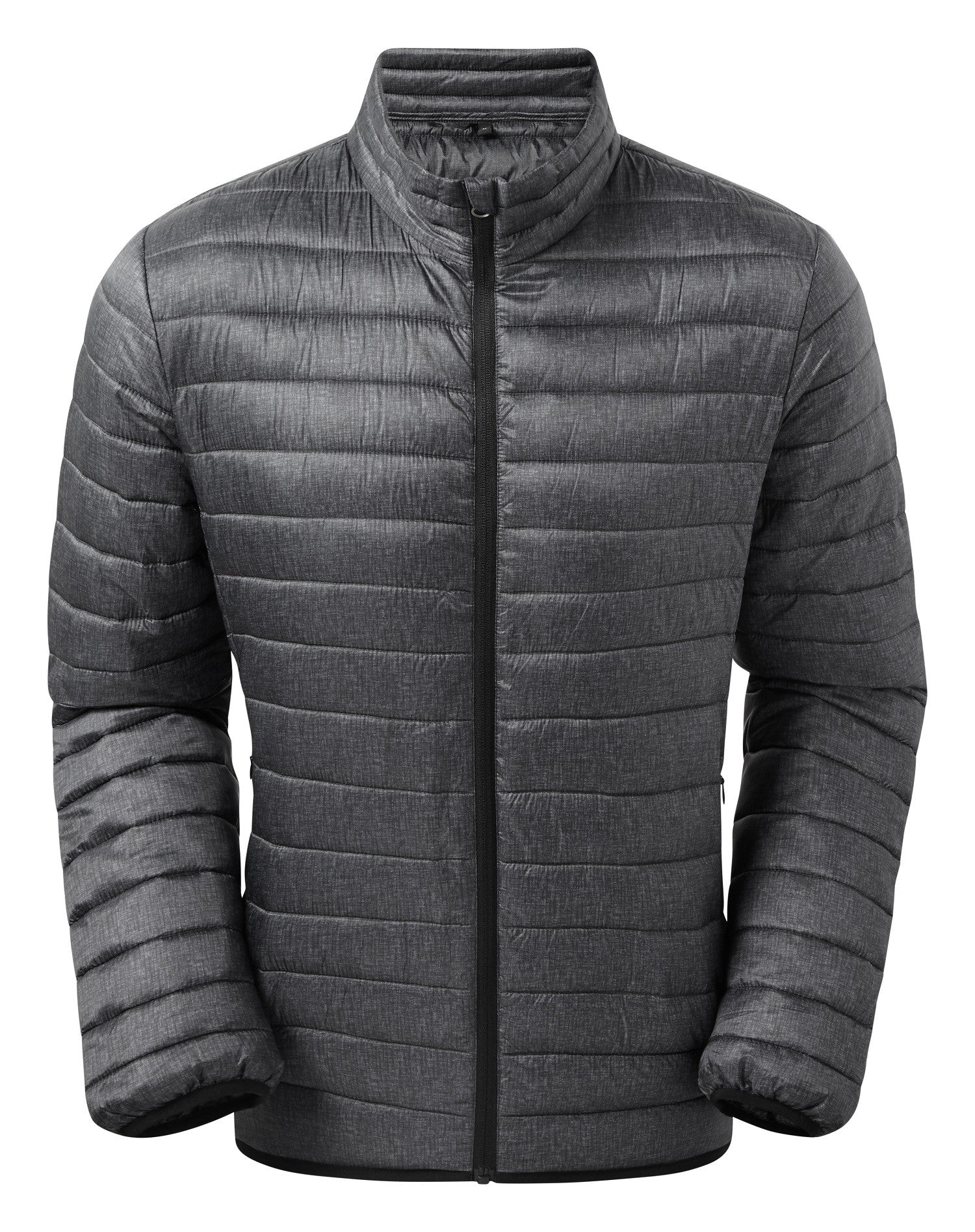 Melange Padded Jacket | CHARCOAL MELANGE