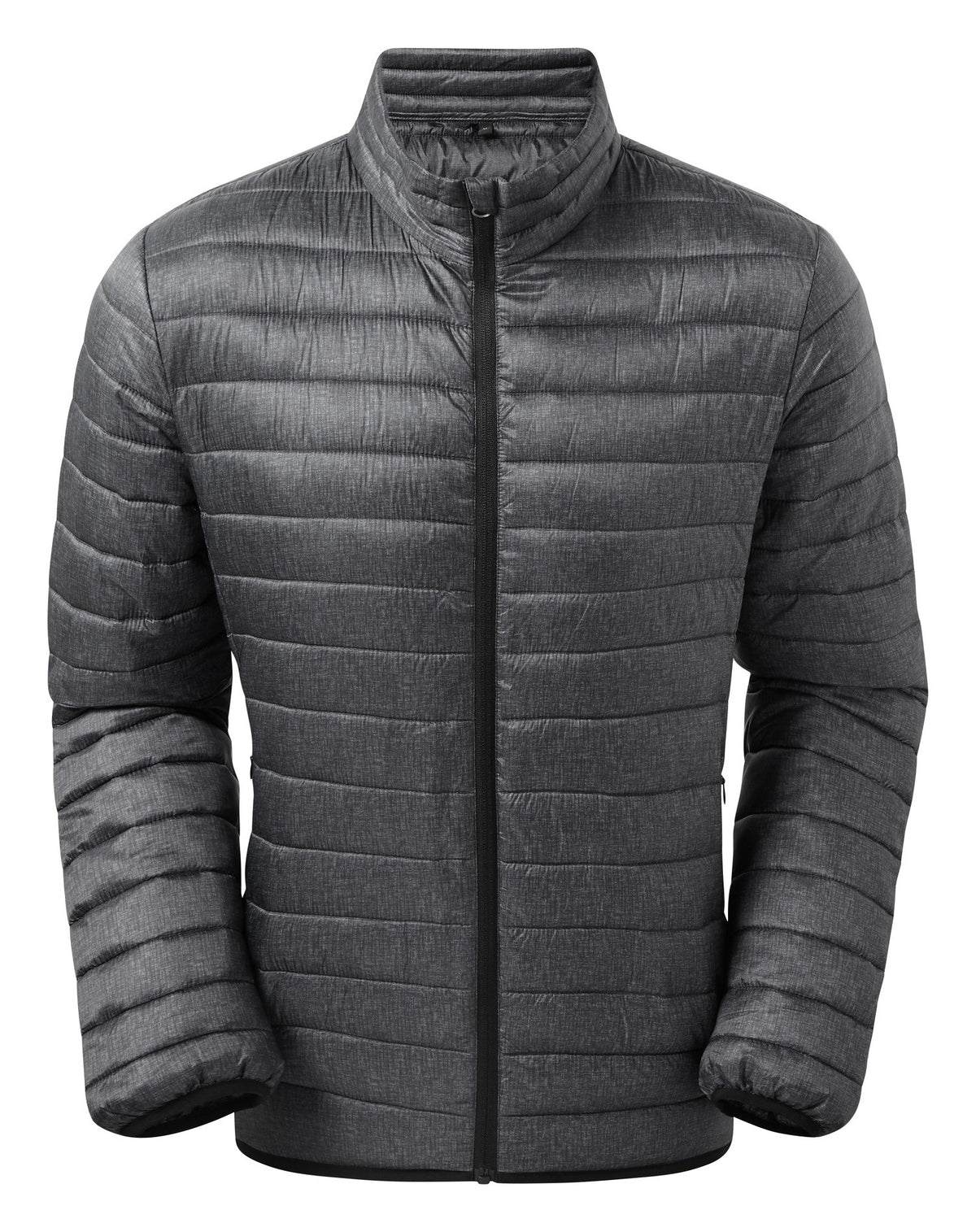 Melange Padded Jacket | CHARCOAL MELANGE