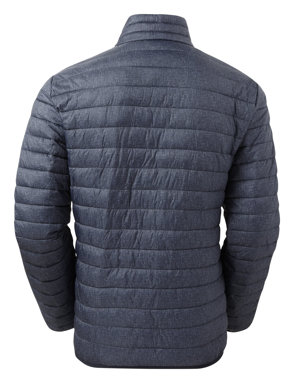 Melange Padded Jacket | NAVY MELANGE