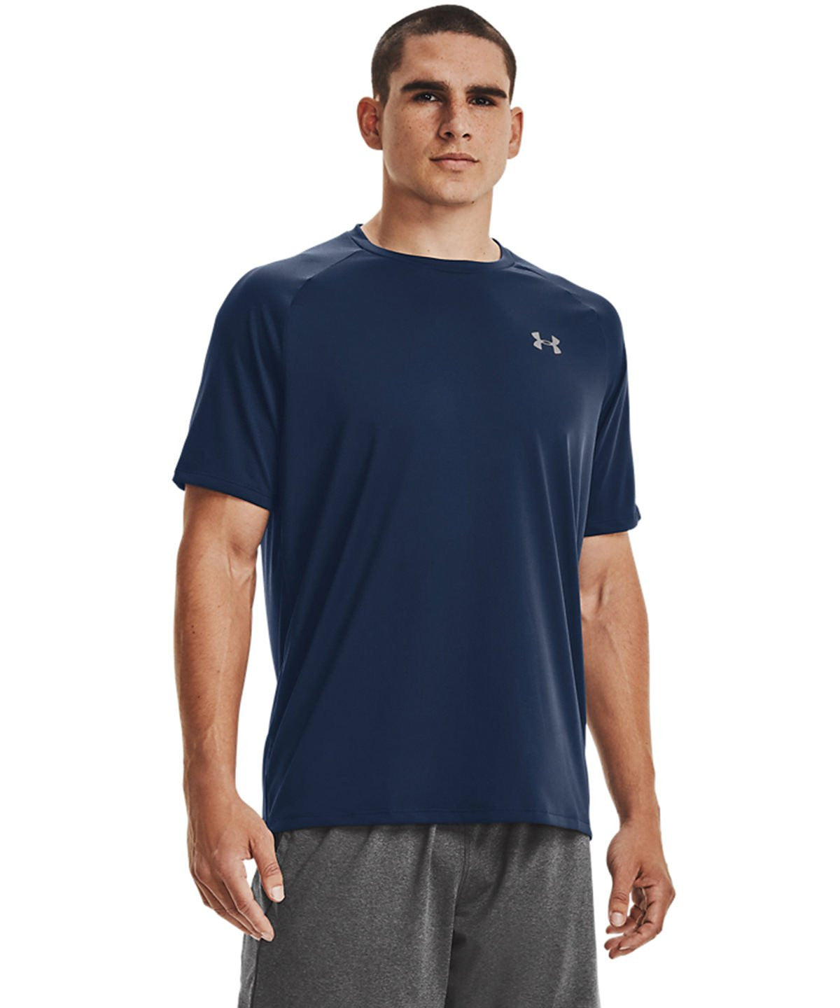 Tech Short Sleeve Tee | WHITE/OVERCAST GREY