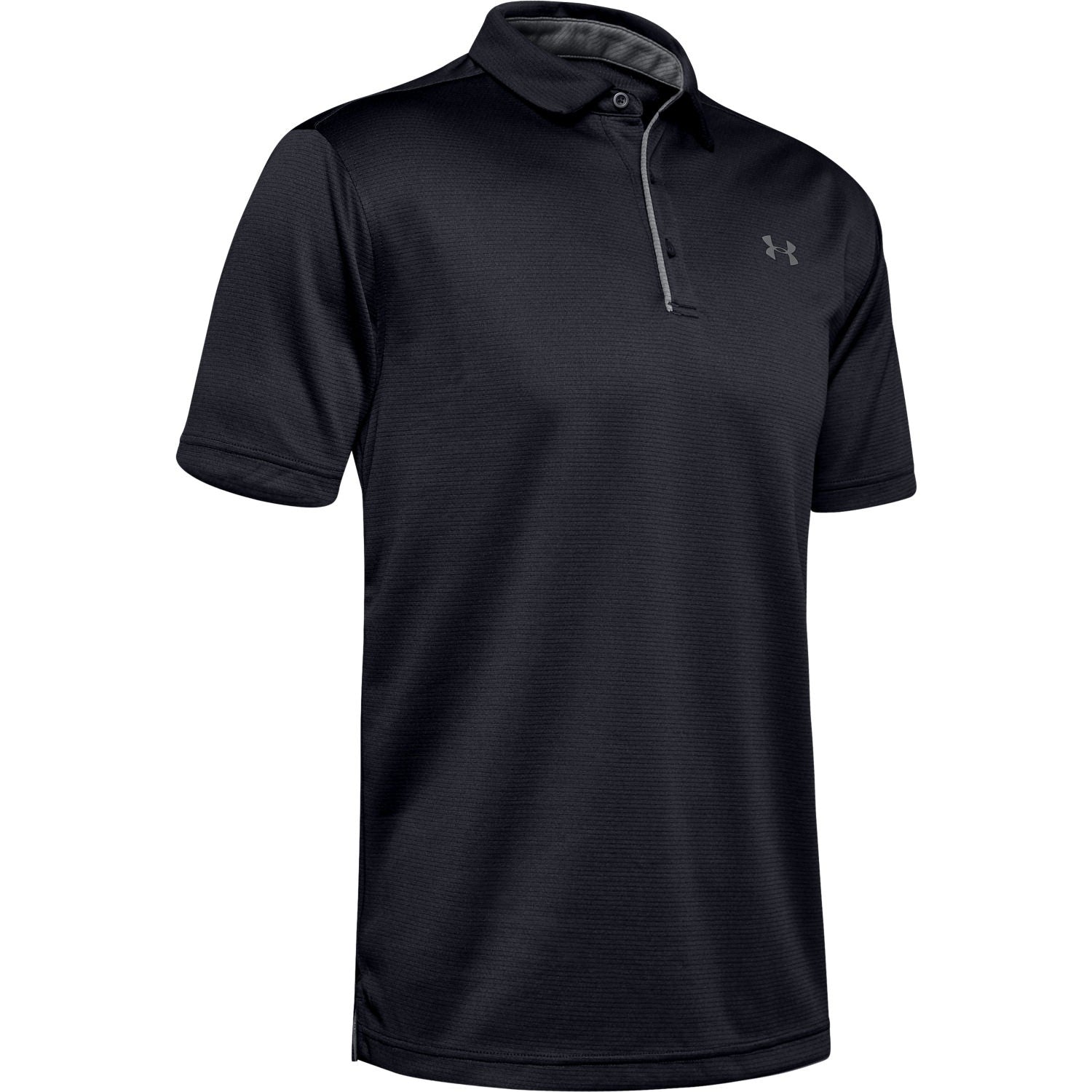 UA Tech Polo | BLACK/GRAPHITE