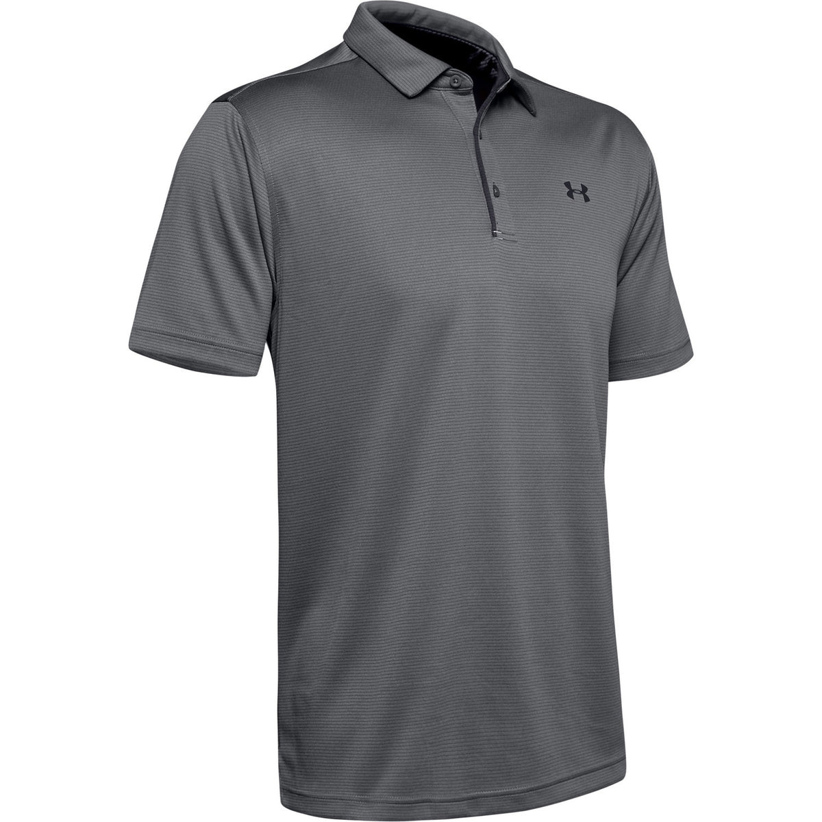 UA Tech Polo | GRAPHITE/BLACK