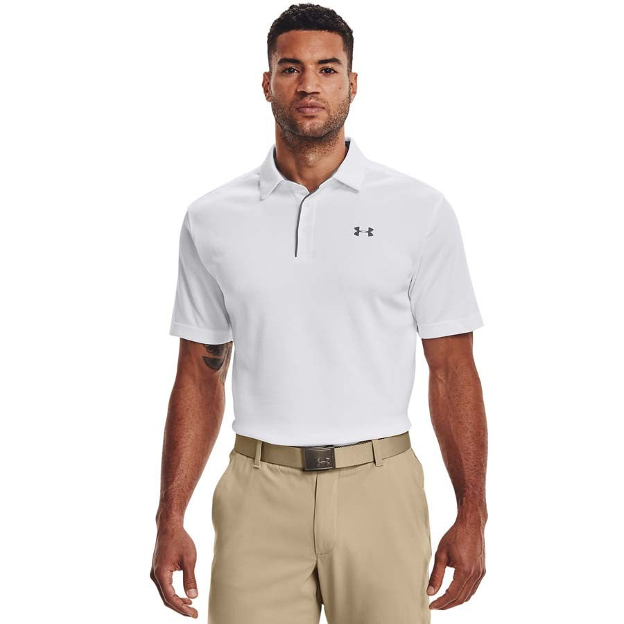 UA Tech Polo | GRAPHITE/BLACK