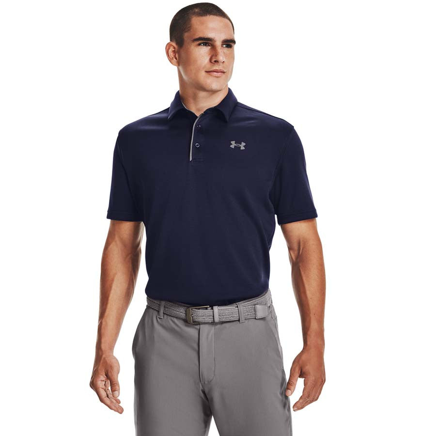 UA Tech Polo | WHITE/GRAPHITE