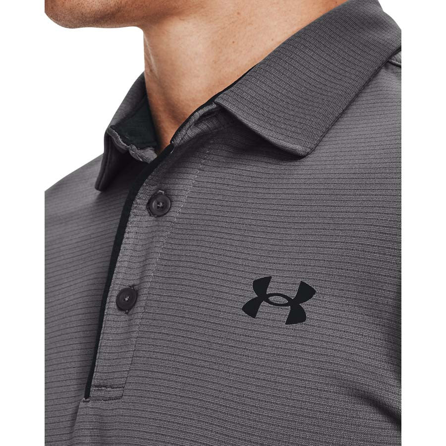 UA Tech Polo | GRAPHITE/BLACK