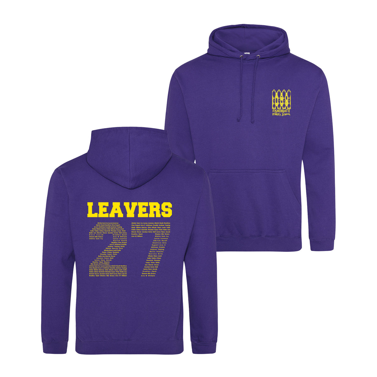 Fishergate School Leavers Hoodie | ULTRA VIOLET