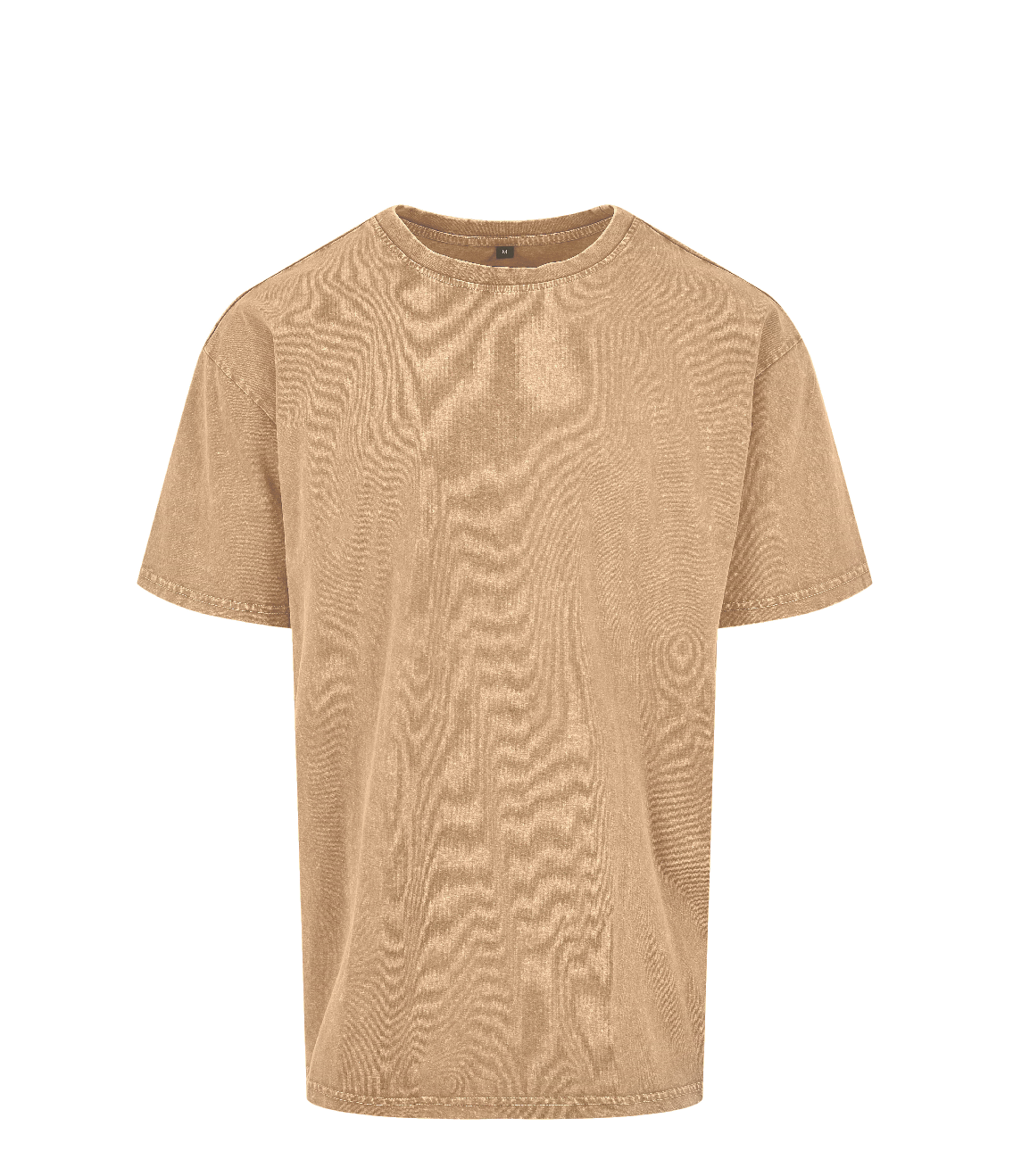 Acid Washed Heavy Oversized Tee | UNION BEIGE
