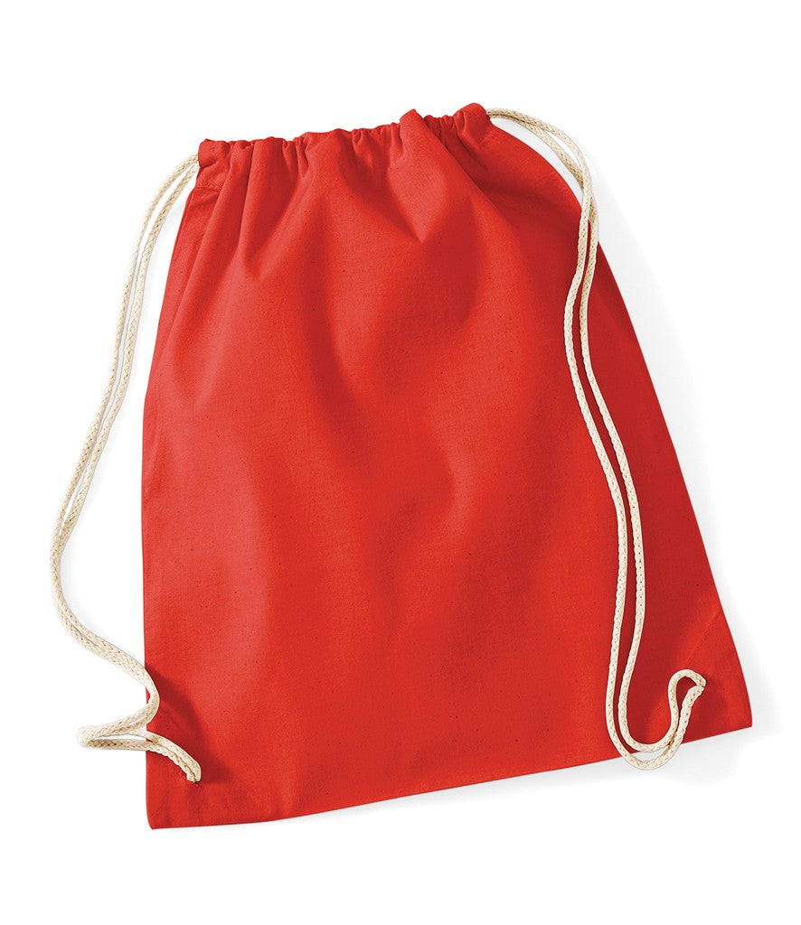 Cotton Gymsac | BRIGHT RED