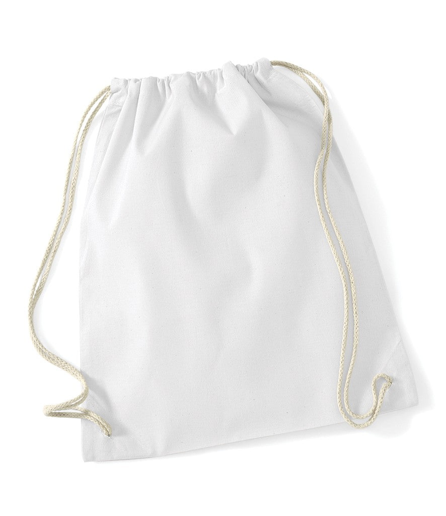 Cotton Gymsac | WHITE