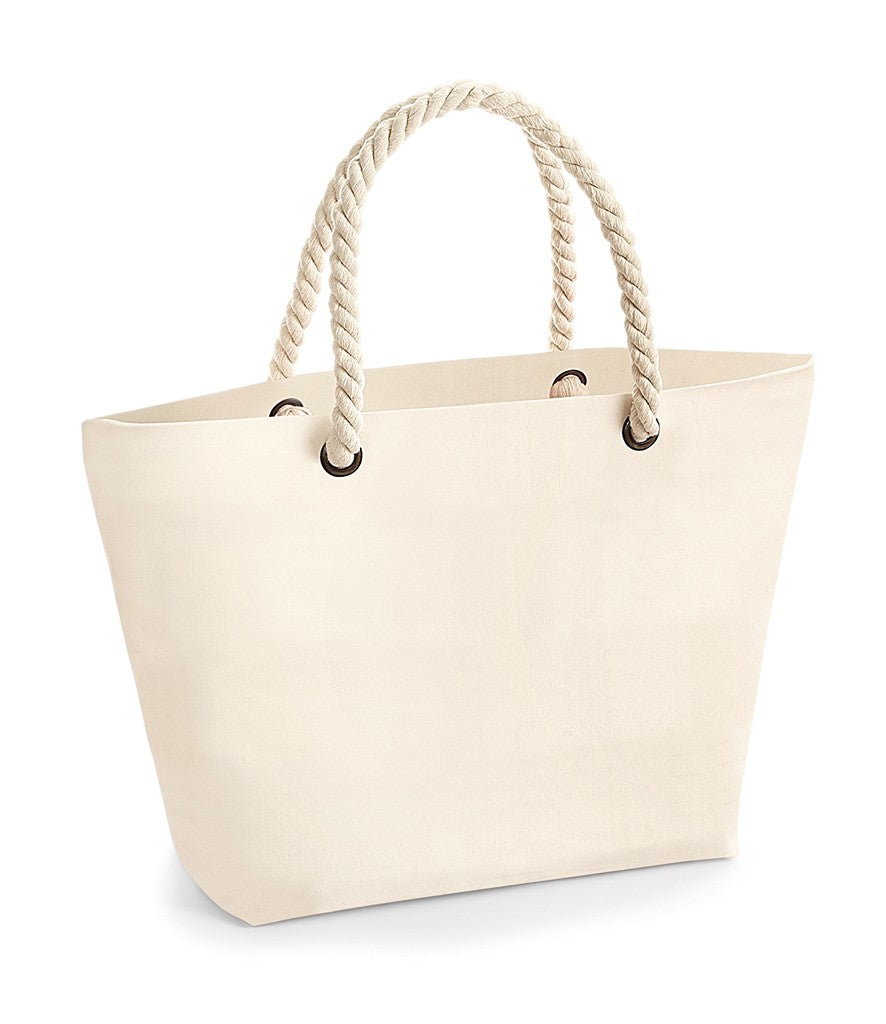 Nautical Beach Bag | NATURAL