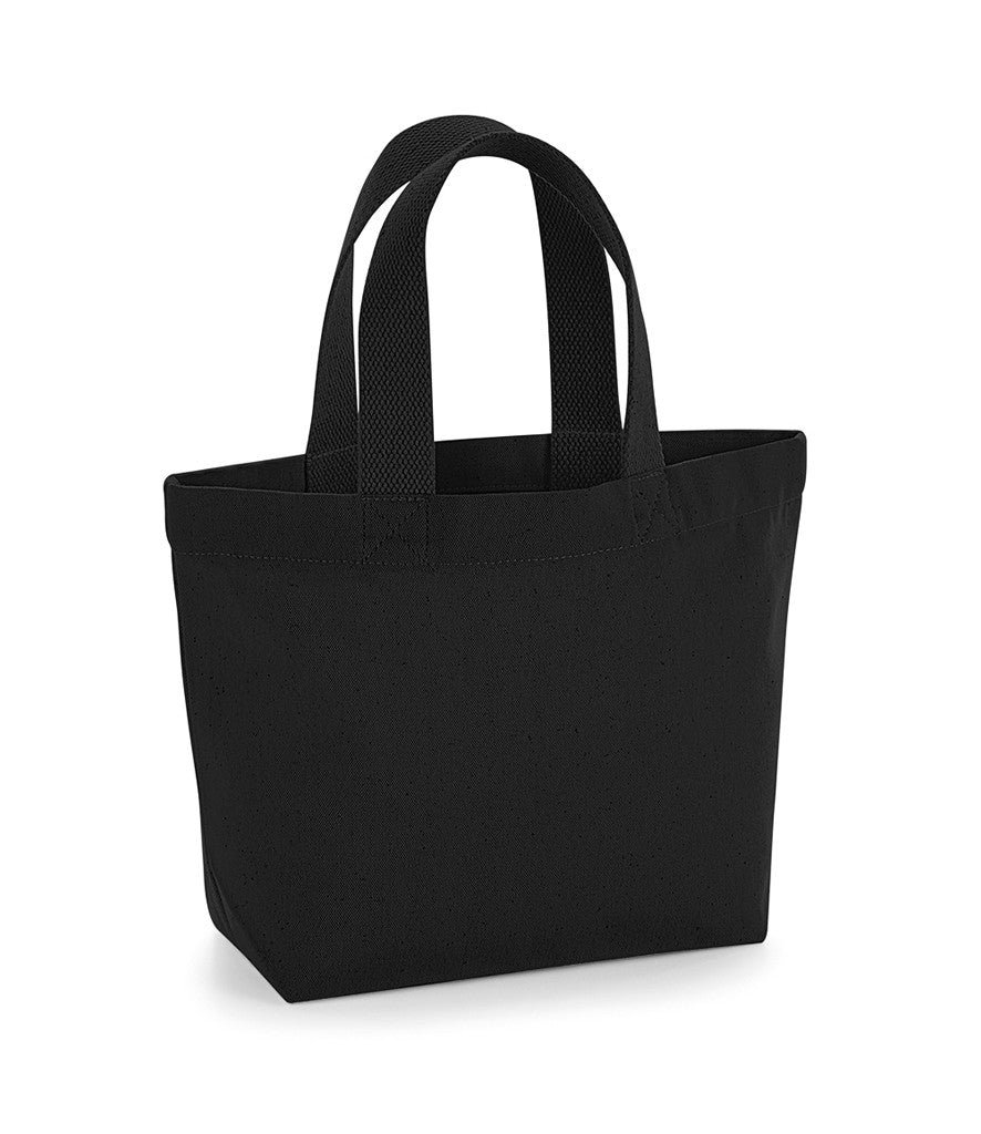 EarthAware Organic Marina Mini Tote | BLACK