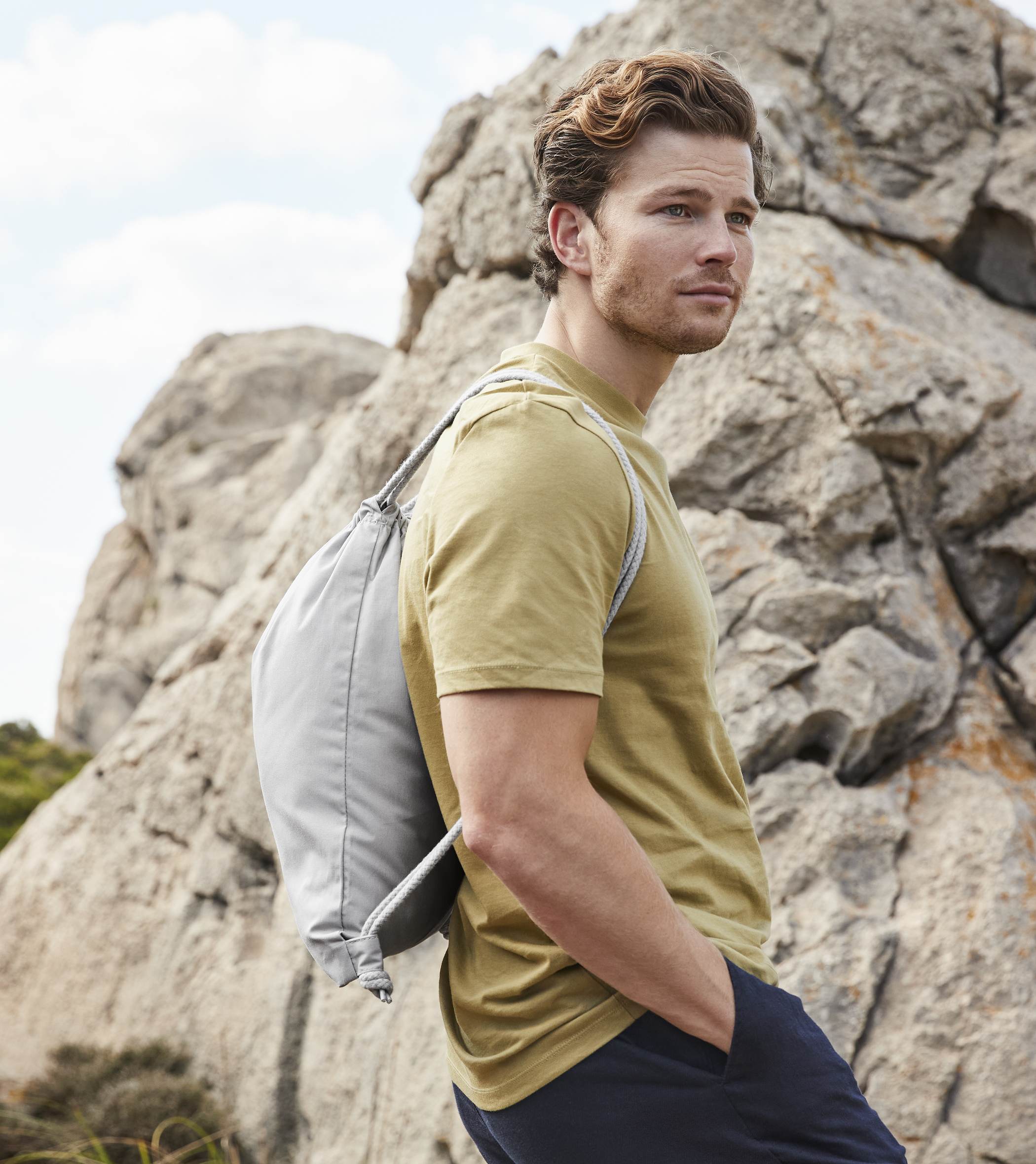 Organic Premium Cotton Gymsac | CLASSIC RED