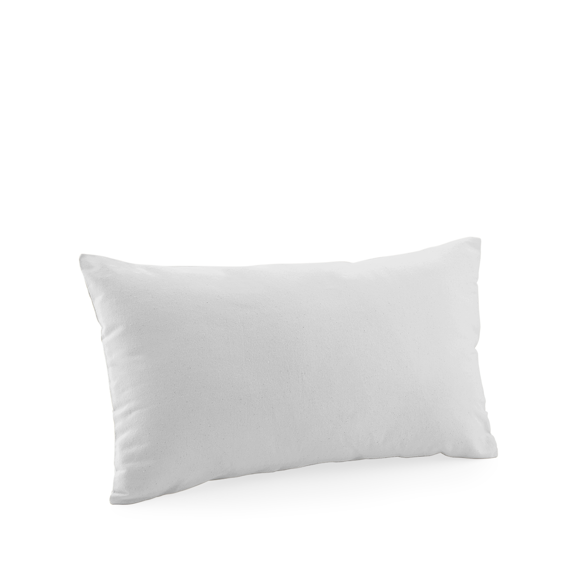 Fairtrade Cotton Canvas Cushion Cover Rectangular | LIGHT GREY