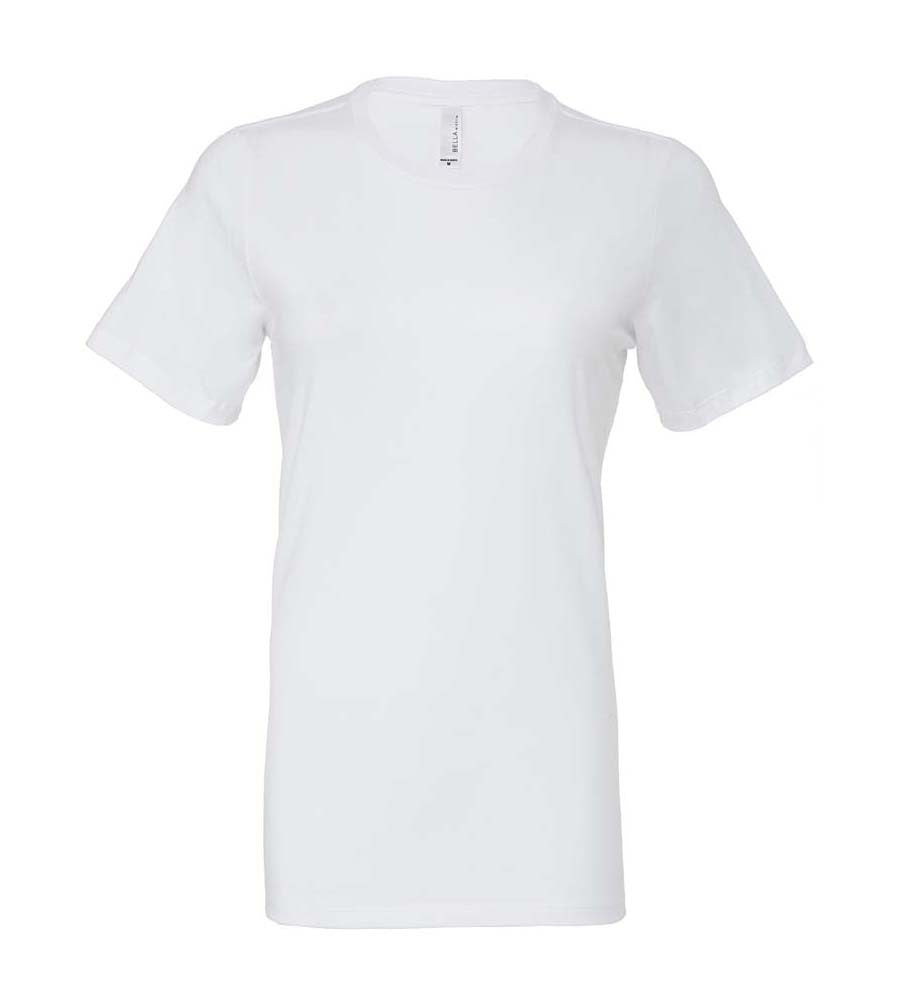 Women's Relaxed Fit Jersey Short Sleeve Tee | WHITE