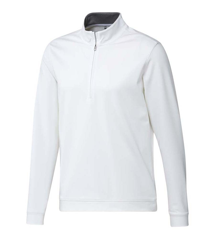 Elevated Quarter Zip | WHITE