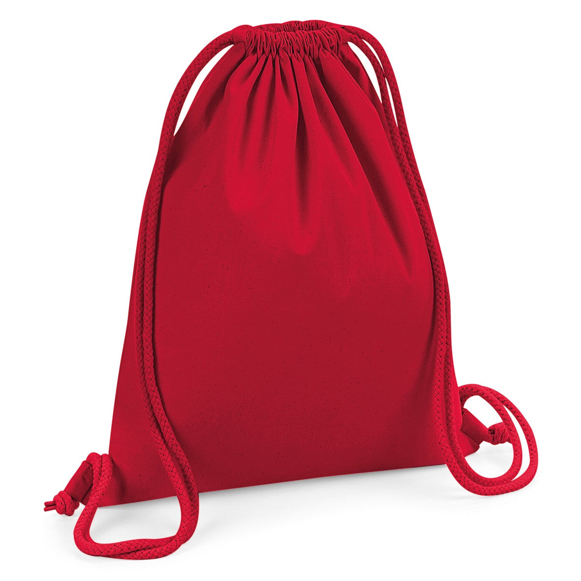 Organic Premium Cotton Gymsac | CLASSIC RED