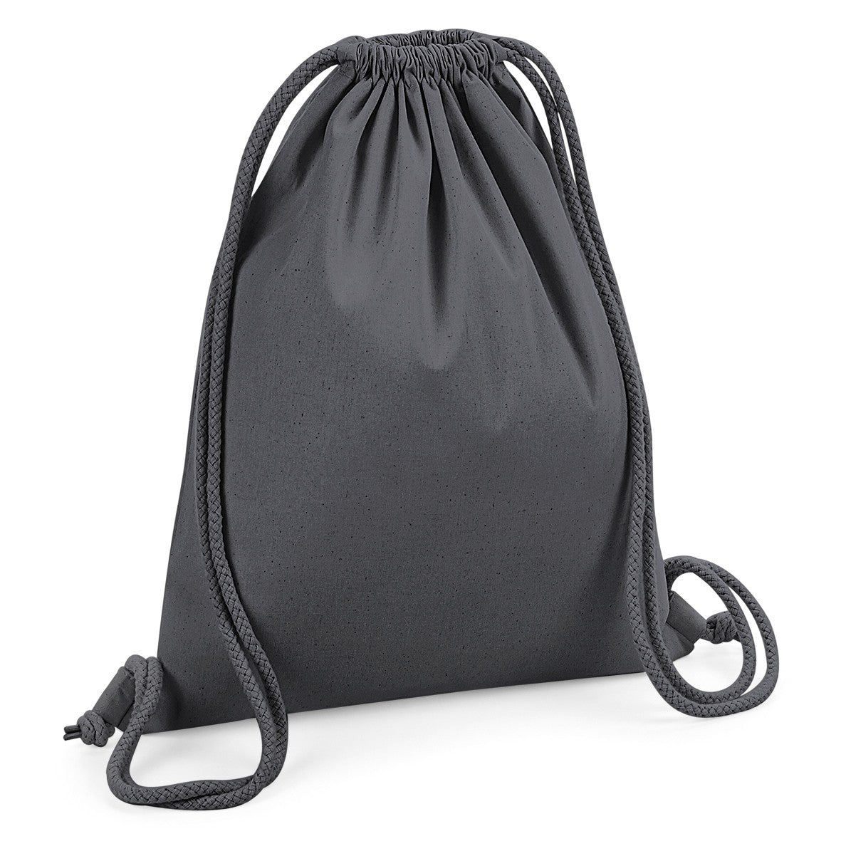 Organic Premium Cotton Gymsac | GRAPHITE GREY