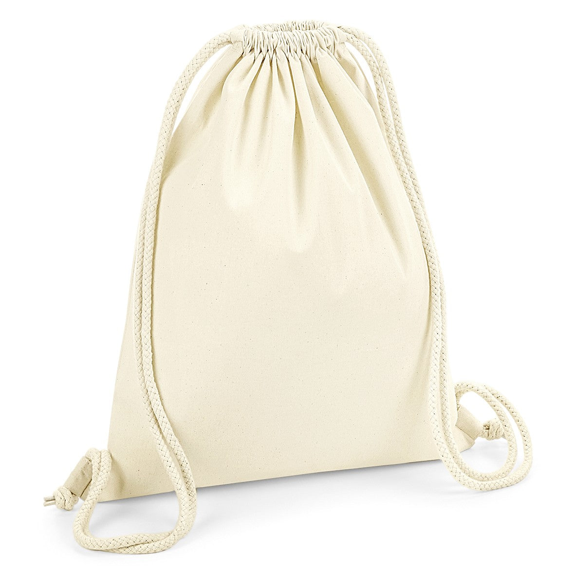 Organic Premium Cotton Gymsac | NATURAL