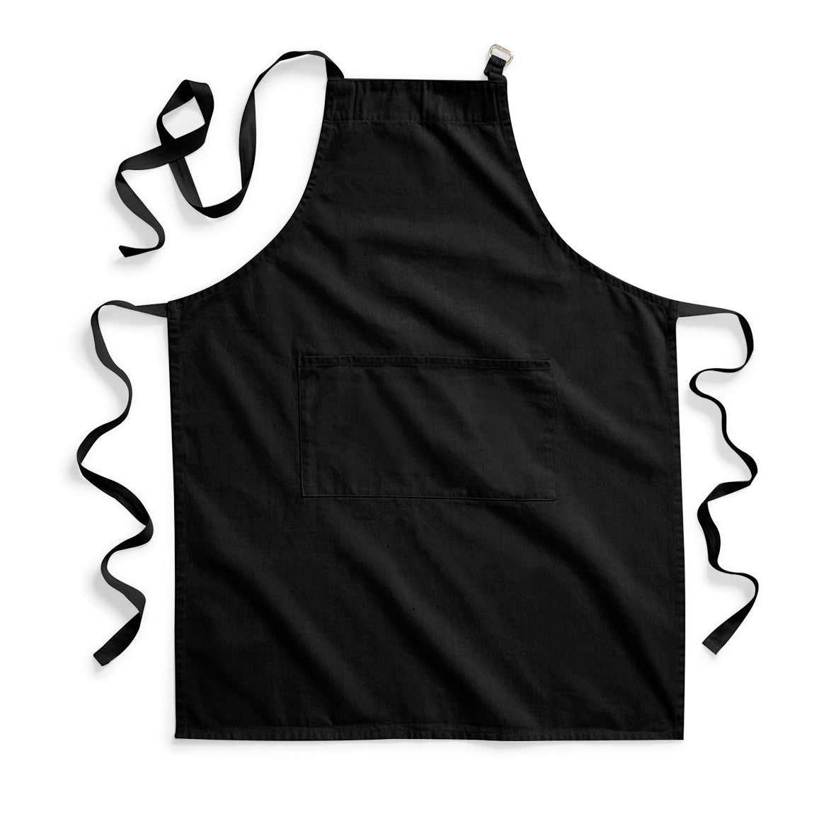 Fairtrade Cotton Adult Craft Apron | BLACK