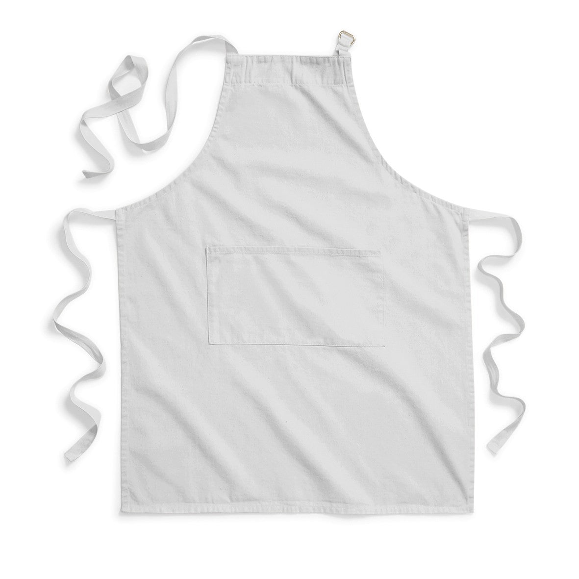 Fairtrade Cotton Adult Craft Apron | LIGHT GREY